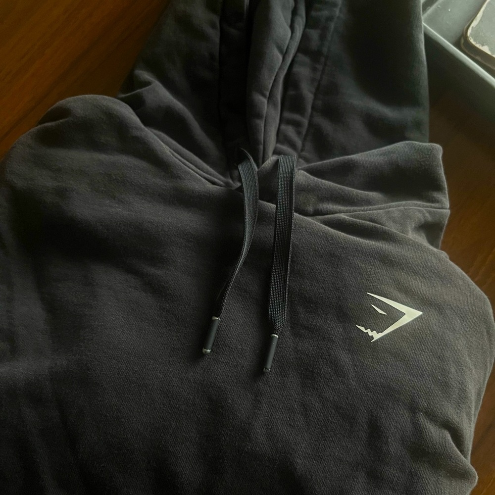 Gymshark Women’s Black Hoodie size S